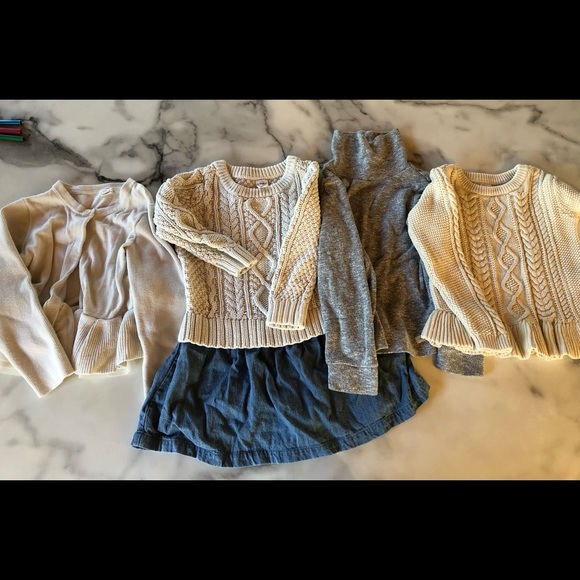 Gap Girl’s size 3-4 lot (tops, sweaters, dresses) - Picture 1 of 10